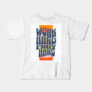 Work Hard Pray Hard // Kids T-Shirt